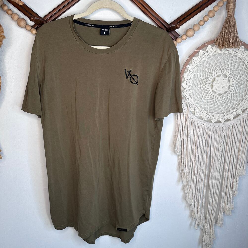 Vanquish Green Athletic T